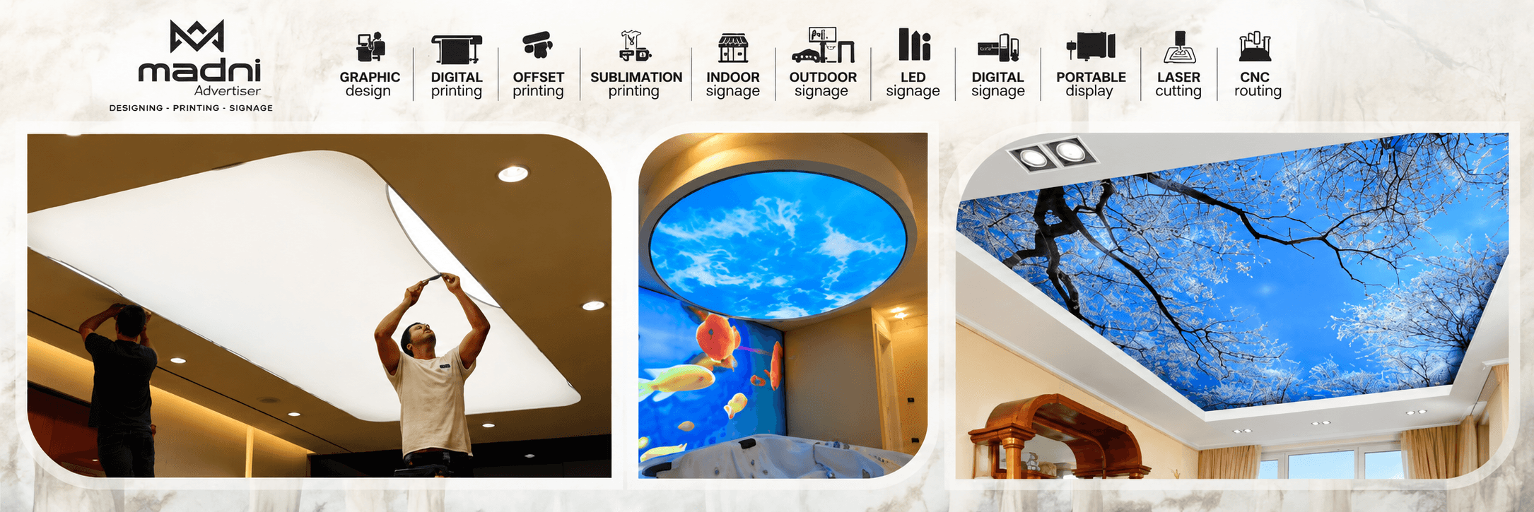 Light Box & Barisol Stretch Ceiling