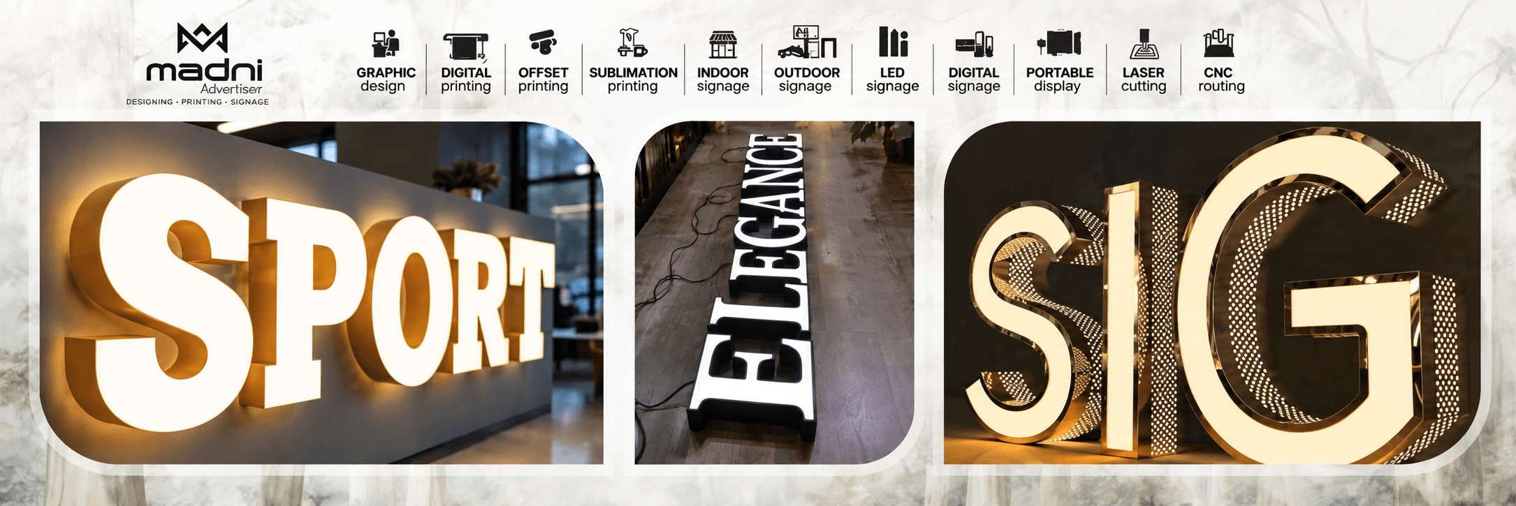3D Letter Signage