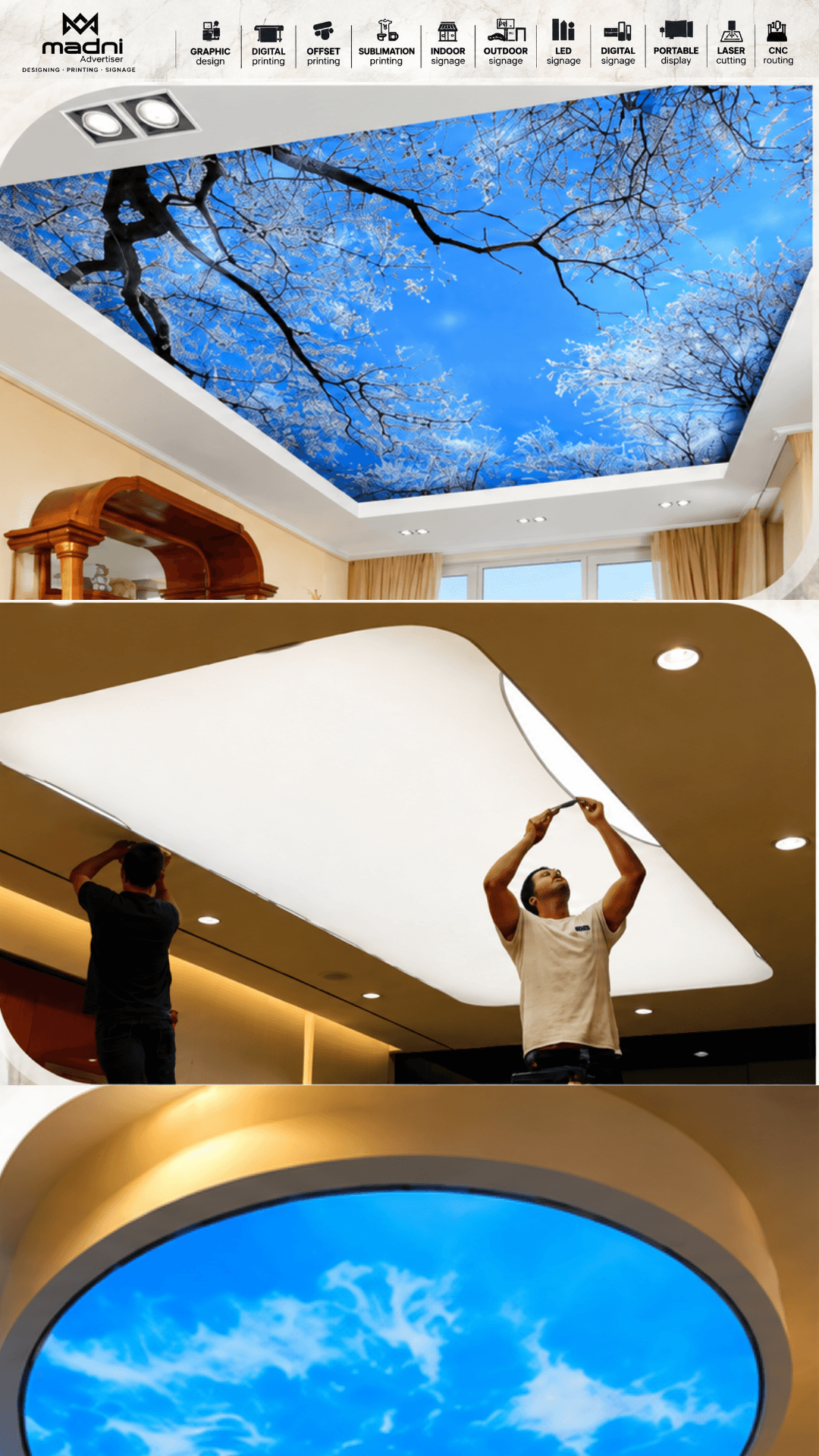 Light Box & Barisol Stretch Ceiling