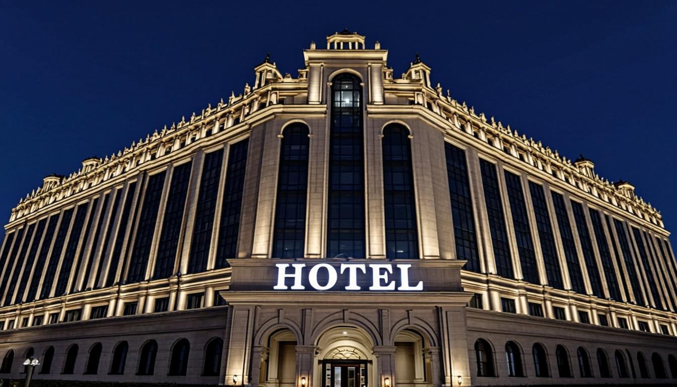 Hotel Rooftop Signage