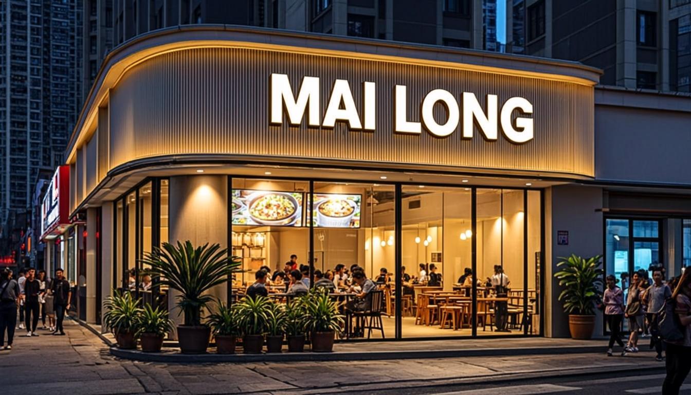 3D Illuminated Restaurant Signage